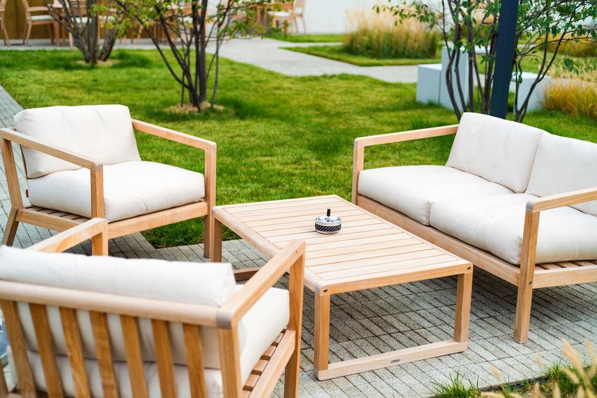 wooden outdoor patio furniture Denver